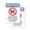Signmission No Pets Allowed Service, 12 in W x Rectangle, Plastic OS-2PACK-NS-P-1218-V-14745 - alternate 1